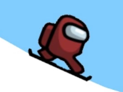 IMPOSTOR SKY SKI - browser game screenshot