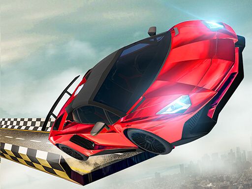 Crazy Stunt Car - browser game screenshot