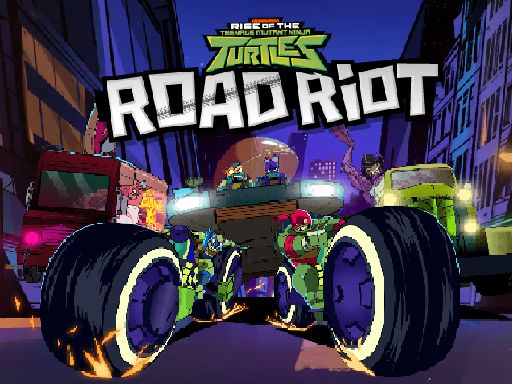 Road Riot - Rise of the Teenage Mutant Ninja  - browser game screenshot