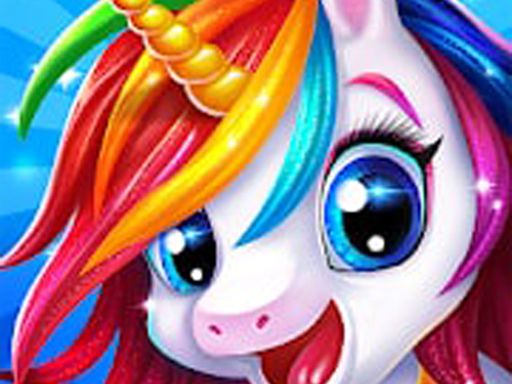 Unicorn : Unicorn Salon Dress Up - browser game screenshot