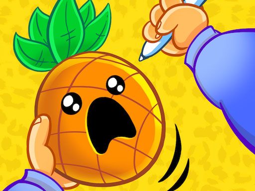Pineapple Pen - Arcade - browser game screenshot