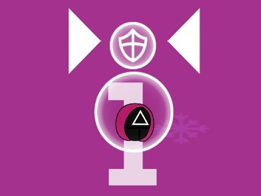 Squid Gamer Buble Go Up 2D - browser game screenshot