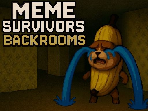 Meme Survivors: Backrooms - browser game screenshot