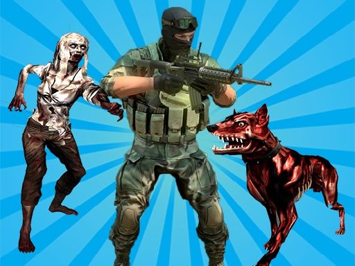 Good Guys VS Bad Boys Zombie - browser game screenshot