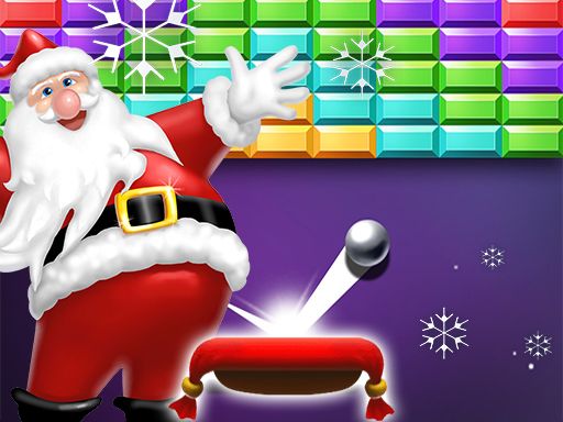 Christmas Bricks - browser game screenshot