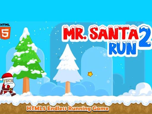 Mr. Santa Run 2 - browser game screenshot