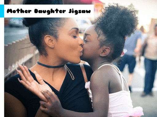 Mother Daughter Jigsaw Mother Daughter Jigsaw - browser game screenshot