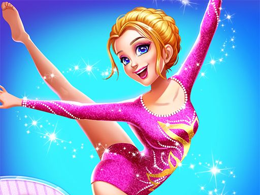 Gymnastics Games for Girls - Dress Up - browser game screenshot