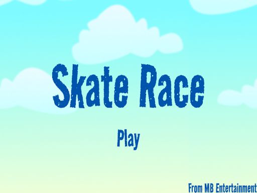 Skate Race - browser game screenshot