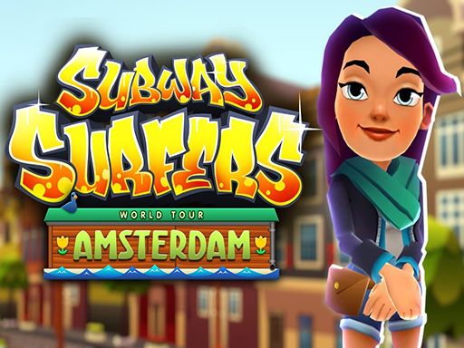 Subway Surfers Amsterdam - browser game screenshot