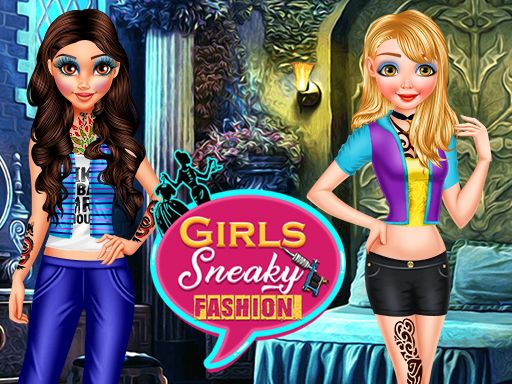 Girls Sneaky Fashion - browser game screenshot