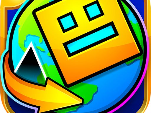 Geometry Dash World - GEO DASH - browser game screenshot
