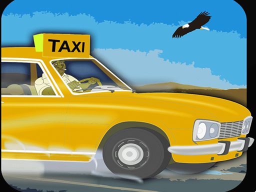Crazy Taxi Driving Taxi Games - browser game screenshot