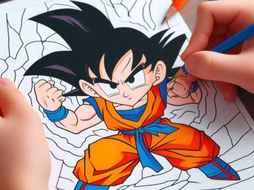 Anime Coloring Book - browser game screenshot