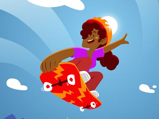 Turbo Girl - browser game screenshot
