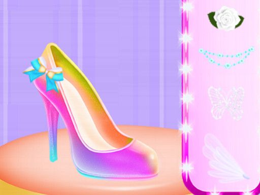 Baby Taylor Shoes Designer - browser game screenshot