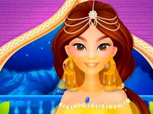 Cool Arabian Princess Dress Up - browser game screenshot