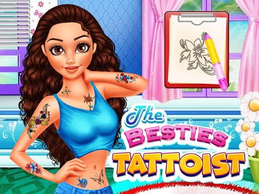 The Besties Tattooist - browser game screenshot