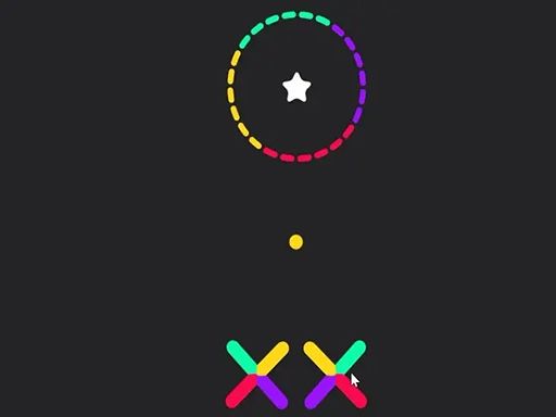 RUSH -CIRCLE - browser game screenshot