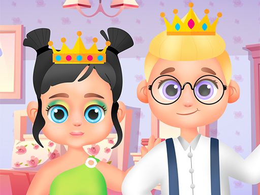 Baby Princess and Prince - browser game screenshot