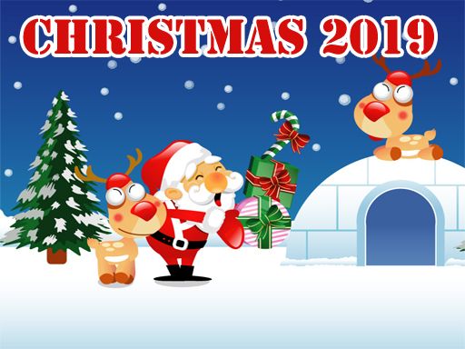 Christmas 2019 Puzzle - browser game screenshot
