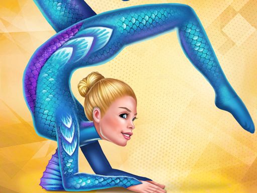 Fantasy Gymnastics Girls Dress up - browser game screenshot