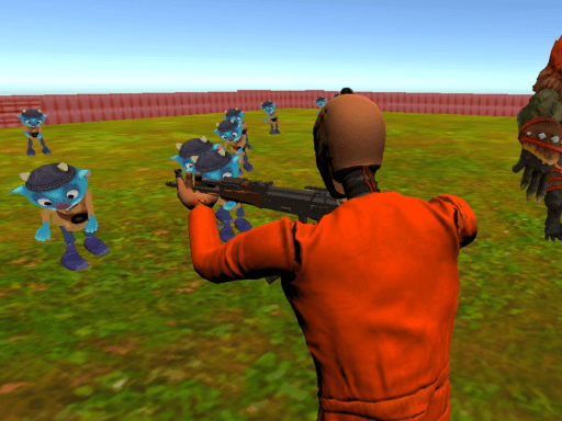 Pumper Crazy Defence - browser game screenshot
