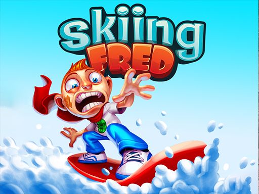 Skiing Fred - browser game screenshot