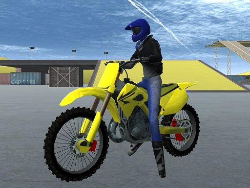 MSK Trial Dirt Bike Stunt - browser game screenshot