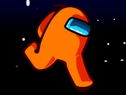 Among Us Space Run.io - browser game screenshot