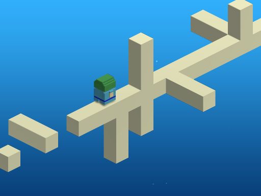 Never Stop - browser game screenshot