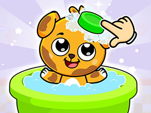 Cute Baby Pet Care - browser game screenshot