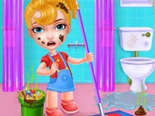 Keep Clean - House Cleaning Game - browser game screenshot