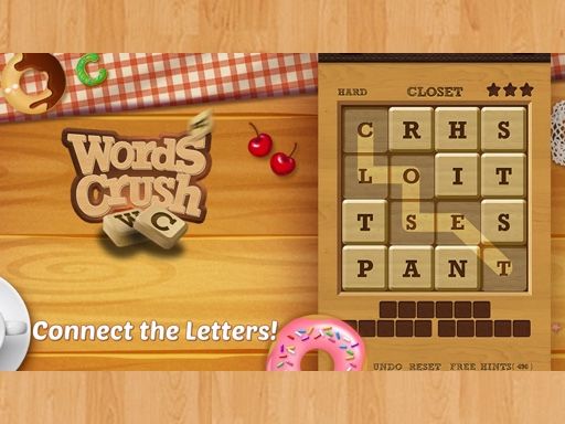 Words Crush : Find Hidden Words - browser game screenshot