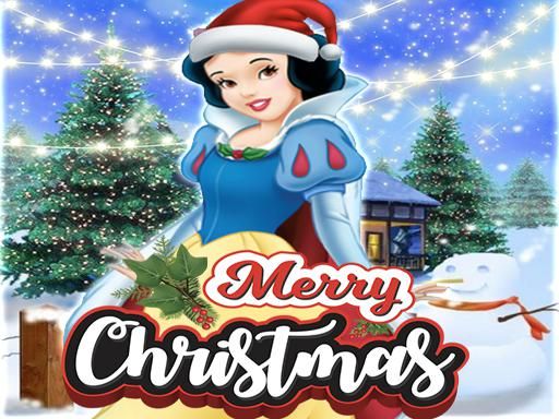 Snow White Xmas DressUp - browser game screenshot