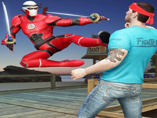 Superhero Battle - browser game screenshot