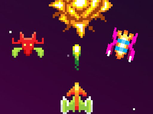 Retro Blaster - browser game screenshot