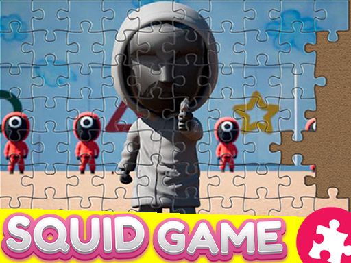 Squid Game JigSaw - browser game screenshot