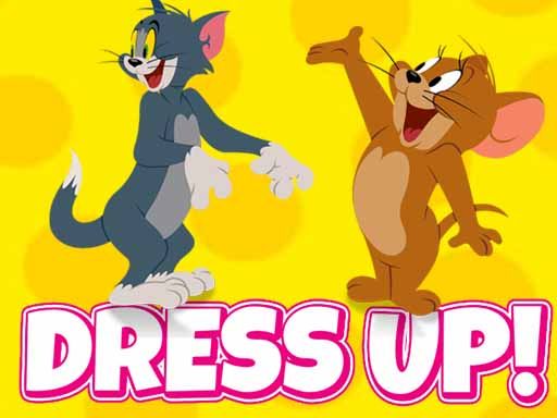 Tom and Jerry Dress Up - browser game screenshot