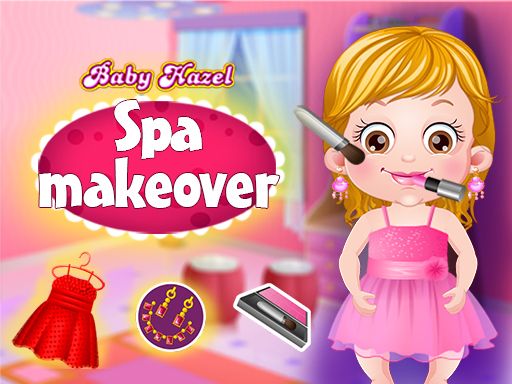Baby Hazel Spa Makeover - browser game screenshot