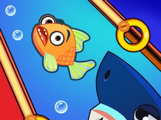 Rescue the fish! - browser game screenshot