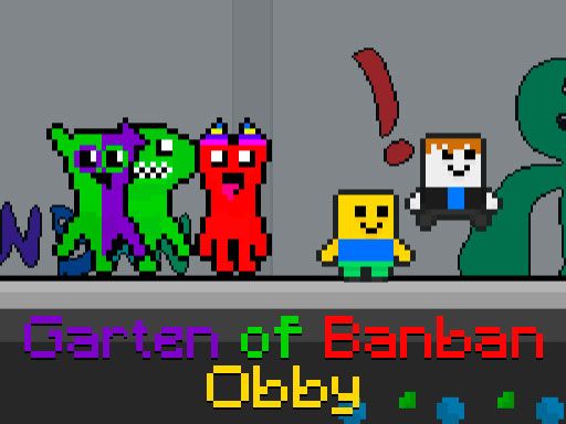 Garten of Banban Obby - browser game screenshot