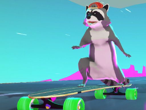 Tanuki Sunset - browser game screenshot