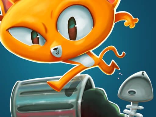 Trash Dash Runner - browser game screenshot
