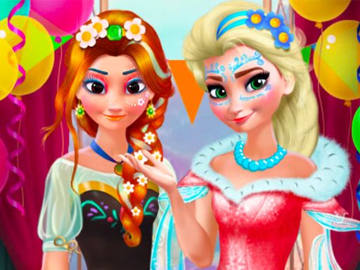Ice Queen - Beauty Dress Up Games - browser game screenshot