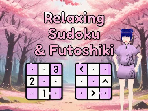 Relaxing Sudoku and Futushiki - browser game screenshot