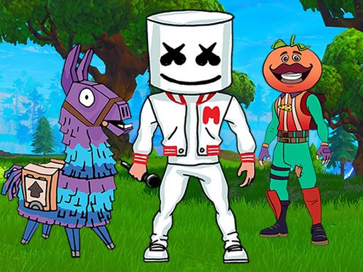 Fortnite Jigsaw Fortnite Jigsaw - browser game screenshot