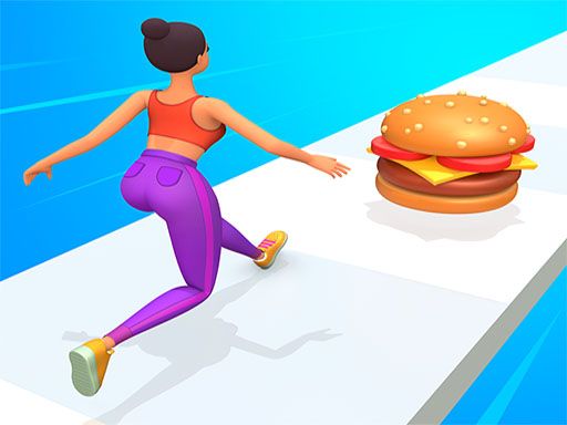 Twerk Race 3D - browser game screenshot