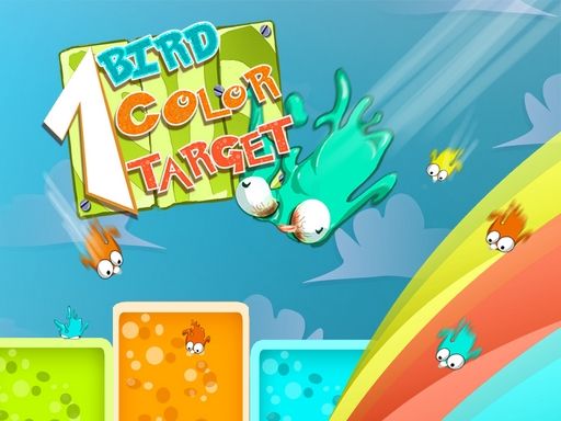 1 bird 1 color 1 target - browser game screenshot