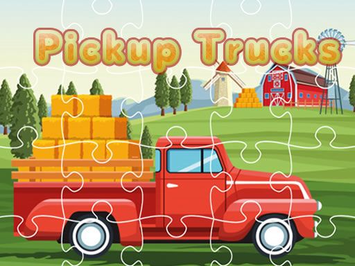 Pickup Trucks Jigsaw Pickup Trucks Jigsaw - browser game screenshot